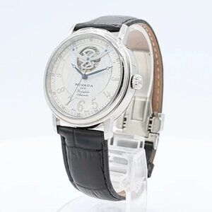 Nivada Reloj Caballero Rockefeller Men's Automatic Wristwatch Swiss Steel w/Box